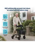 Rollator - Lichtgewicht & opvouwbaar - 6,9 kg