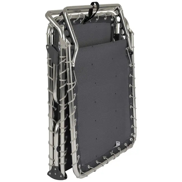 Vouwbed Laag AL/367 Donker grijs