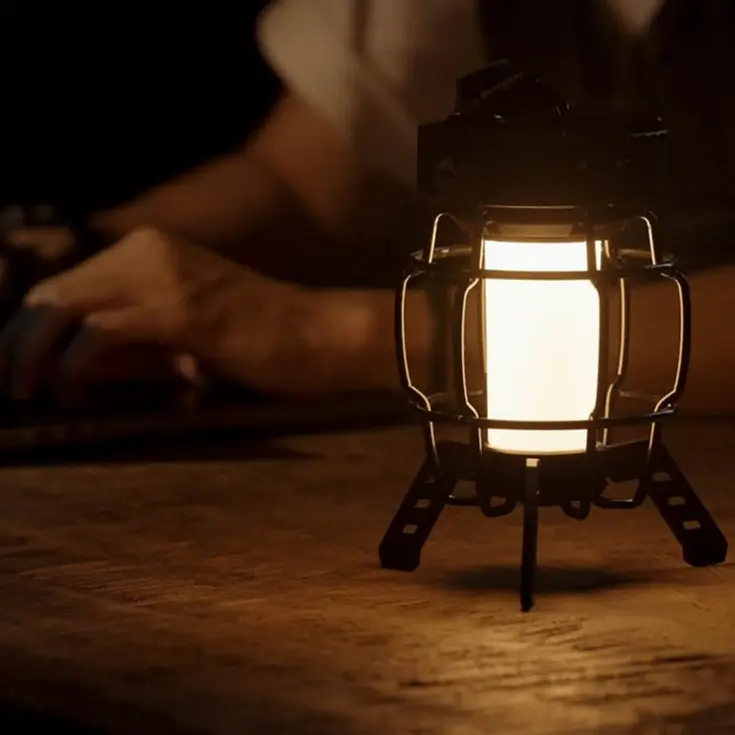 Thunder Lantaarn - Warm en Sfeerfvol - LED