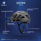 Deiro - Fietshelm - Rogelli - 58-62 cm