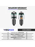 Wegman Bluetooth FM Transmitter - Carkit