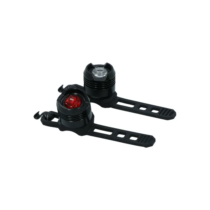 Aluminium verlichtingsset voor veilig fietsen