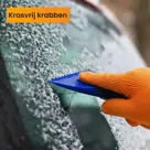 R2B IJskrabber Auto met IJsbreker - Blauw