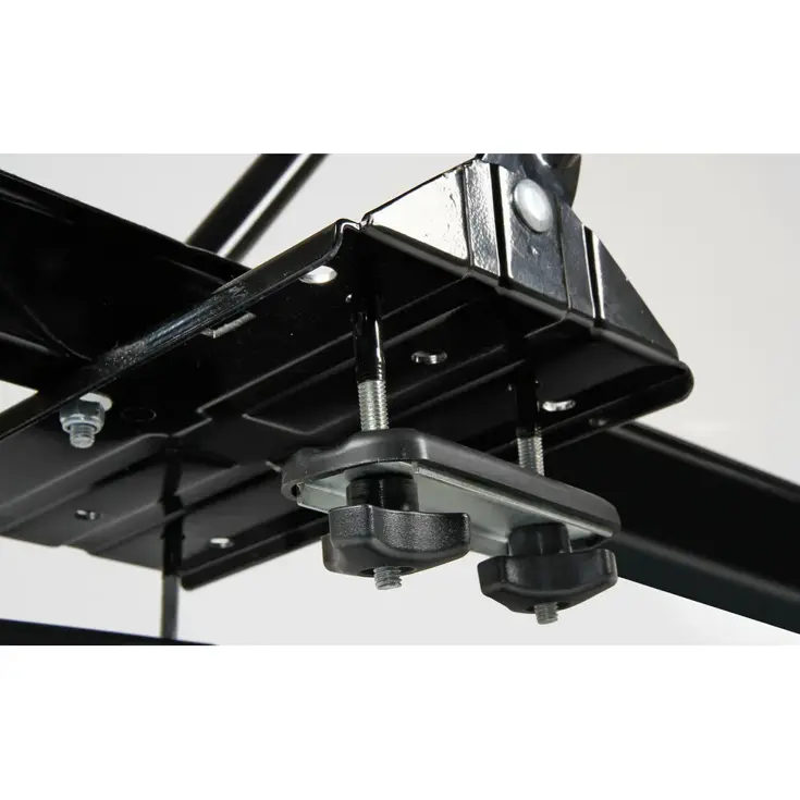 Enkele stalen fietsendrager zwart