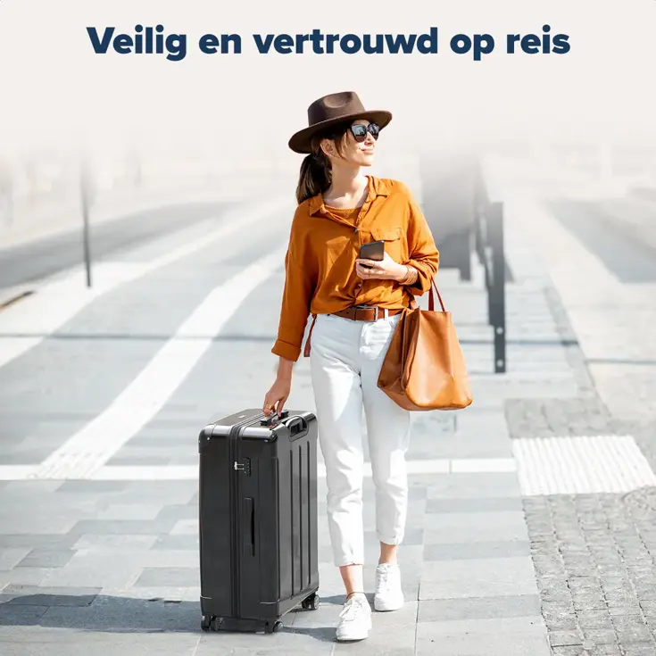 Kofferset – 2 Delig – 45L – Zwart