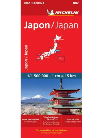 Wegenkaart National 802 Japan