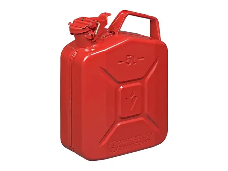 Jerrycan 5L metaal rood
