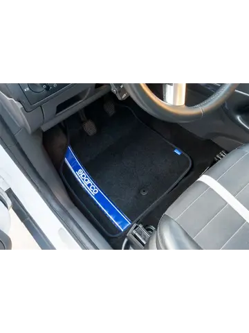 Automatten set - Stof - Blauw