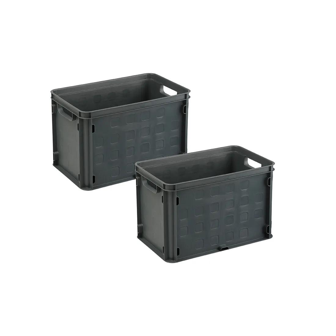 Sunware  Square  Gesloten krat  26L  2-delig  Antraciet main product image