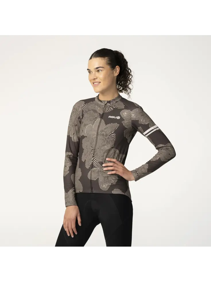Flower Fietsshirt Lange Mouwen Essential Dames