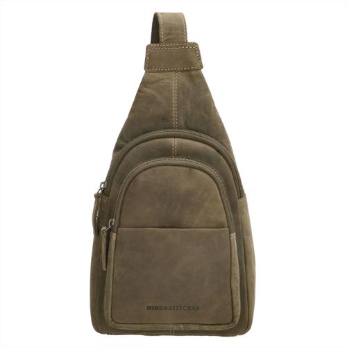 Idaho - Schoudertas / Slingbag - Leer