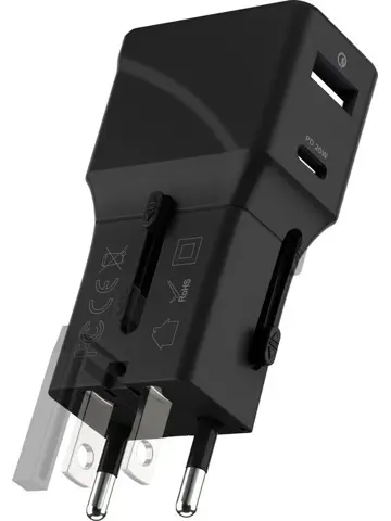 Rolling Square - Universele Wereldstekker