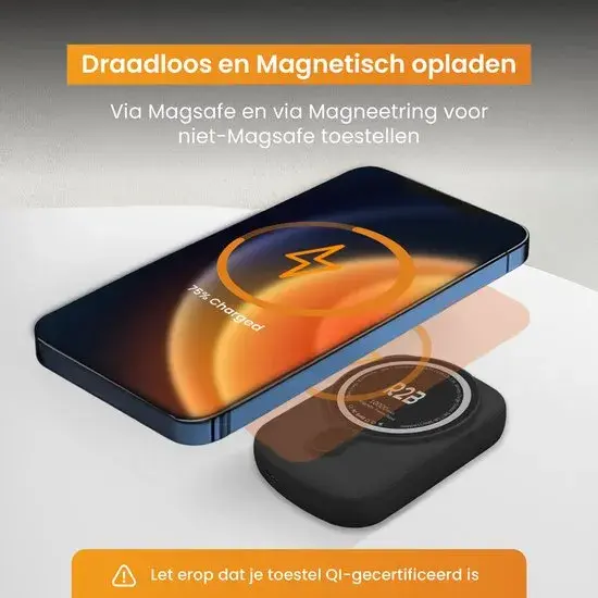 Telefoonhouder Fiets + Powerbank Magsafe