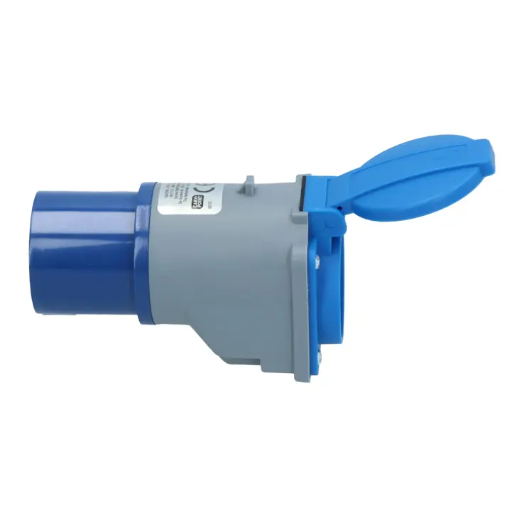 Adapter CEE Stekker naar Schuko Contrastekker