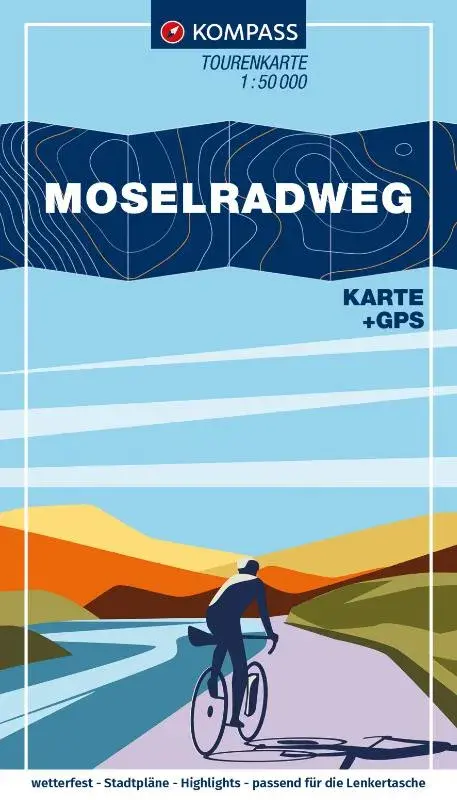 fietskaart 7007 Moselradweg