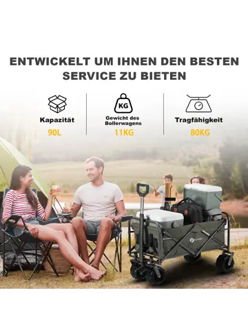 Packaway Opvouwbare Bolderkar 80KG