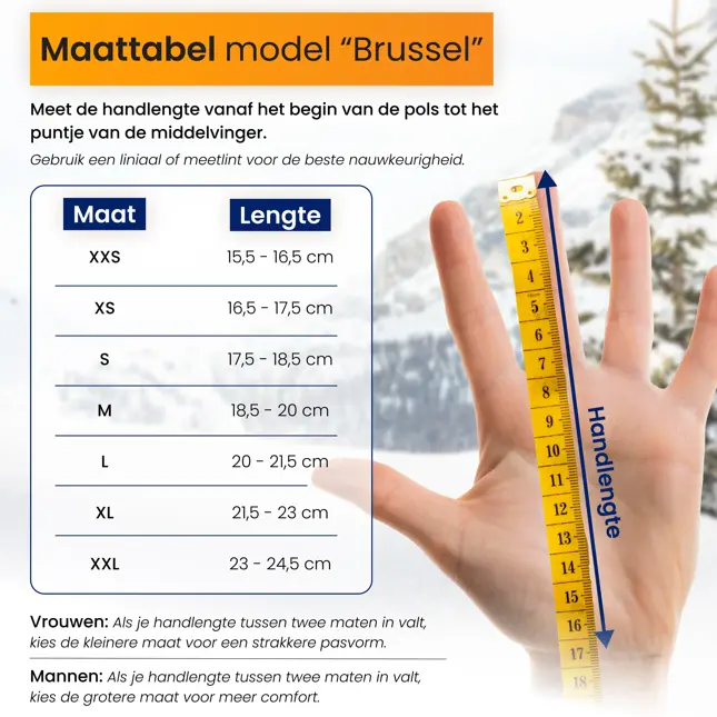 Luxe Waterdichte Touchscreen Handschoenen Ski