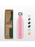 FLASKE 750 ml  RVS Drinkfles