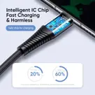 3-in-1 Kabel - 1.2m - Zwart - Joyroom