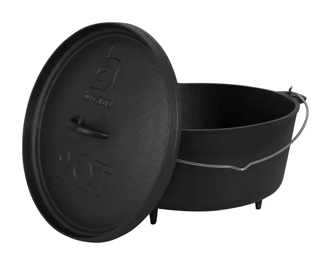  9QT - Gietijzeren pan - Bo-Camp