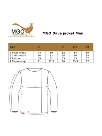 Dave - Heren waterdichte jas - MGO