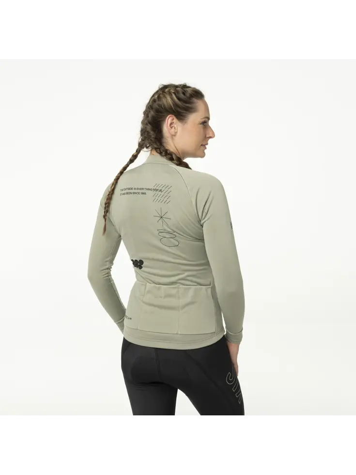 Classic Fietsshirt Lange Mouwen SIX6 Dames
