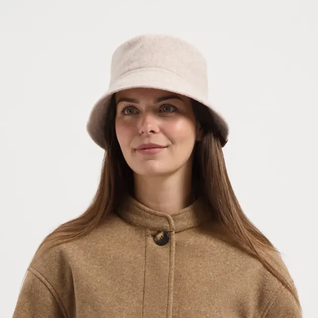 MGO Mignon Dames - Bucket Hat - Wolmix