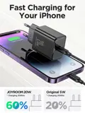 Oplader + Kabel - 1m - Zwart - Joyroom