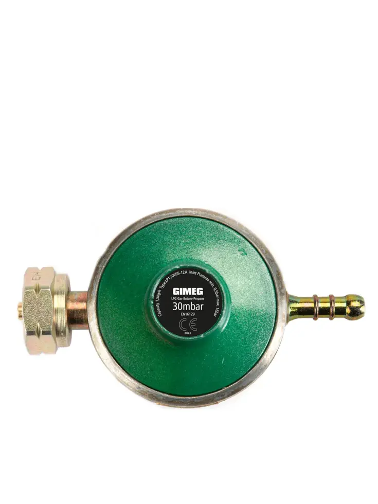 gasdrukregelaar 30mb Kombi slangpilaar
