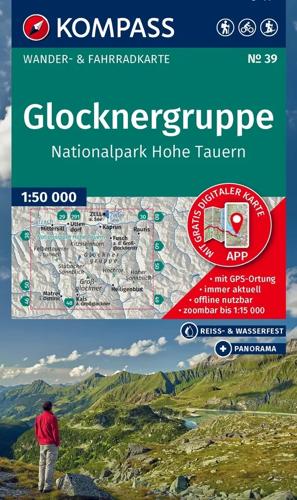Wandelkaart WK39 Glocknergruppe