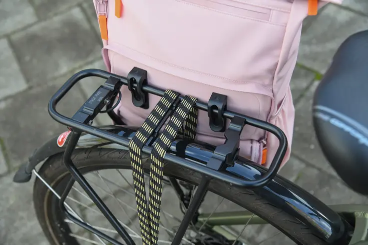 PT01 Fiets Rugzak - Powder Pink- Laptopvak