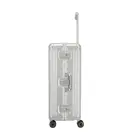 Travelite aluminium 4w trolley l Zilver