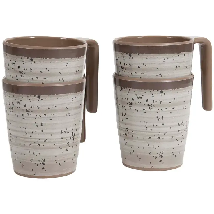 Bo-Camp Mok Halo L Melamine 4 Stuks