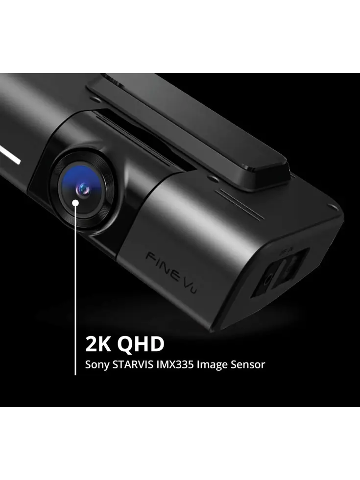 GX1000 Cloud 2CH 2K Wifi GPS 32gb dashcam