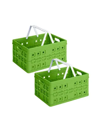 Square - Vouwkrat met handgreep - 32L - 2-dlg