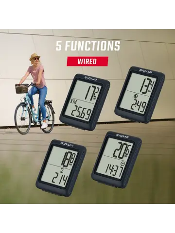 Sigma Fietscomputer Bc 5.0 Wr