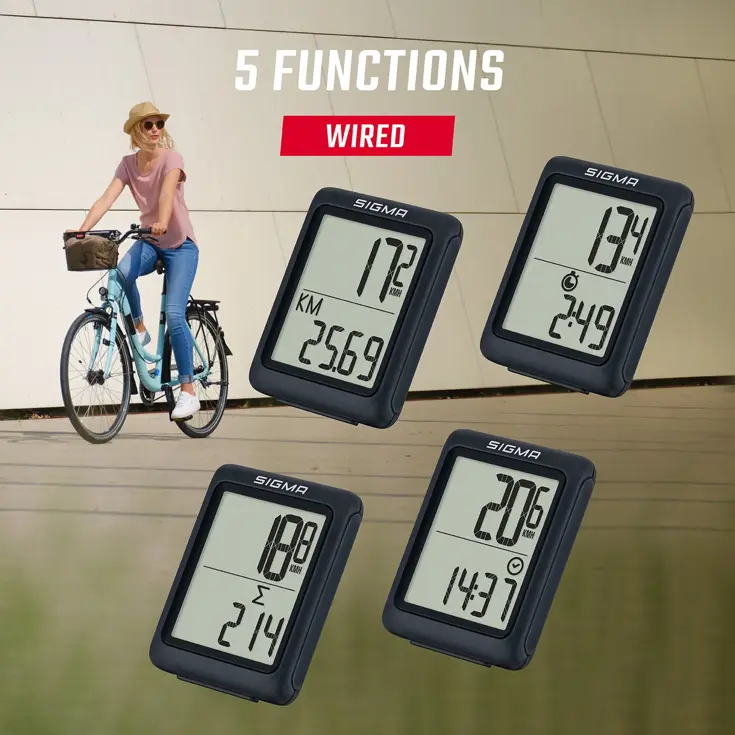 Sigma Fietscomputer Bc 5.0 Wr