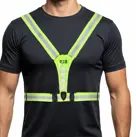 Hardloopvest met verlichting oplaadbaar
