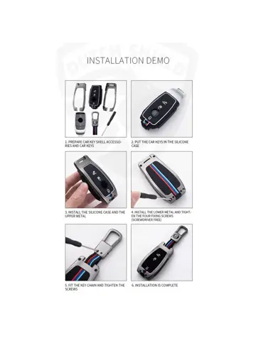 Metalen Sleutelhoesje voor Mercedes grijs B3