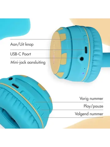 Kinder Koptelefoon Unicorn