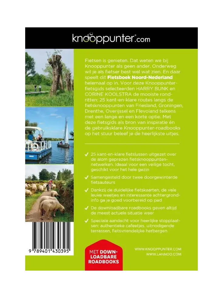 Knooppunter Fietsboek Noord-Nederland
