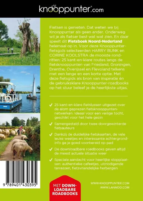 Knooppunter Fietsboek Noord-Nederland