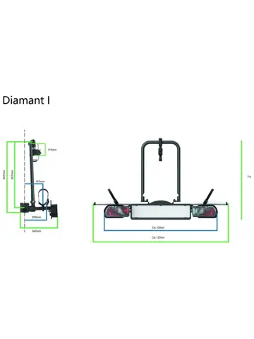 Pro-User fietsendrager Diamant 1