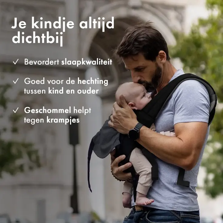 Pack Luxe draagzak + Opbergvakjes - Ergonomisch