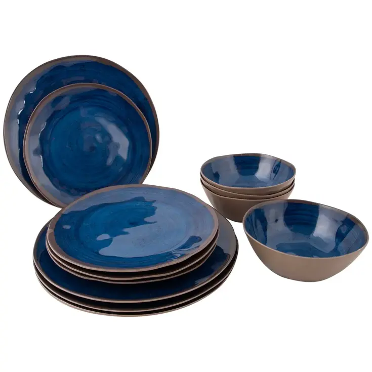 Bo-Camp Servies Halo 12 Stuks