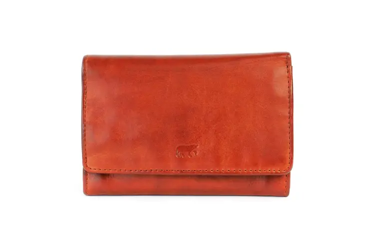 Flappie - Portemonnee - Leer - Overslag