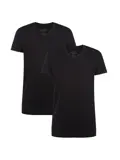 Bamboo Basics - 2-Pack V-hals Shirts - Heren