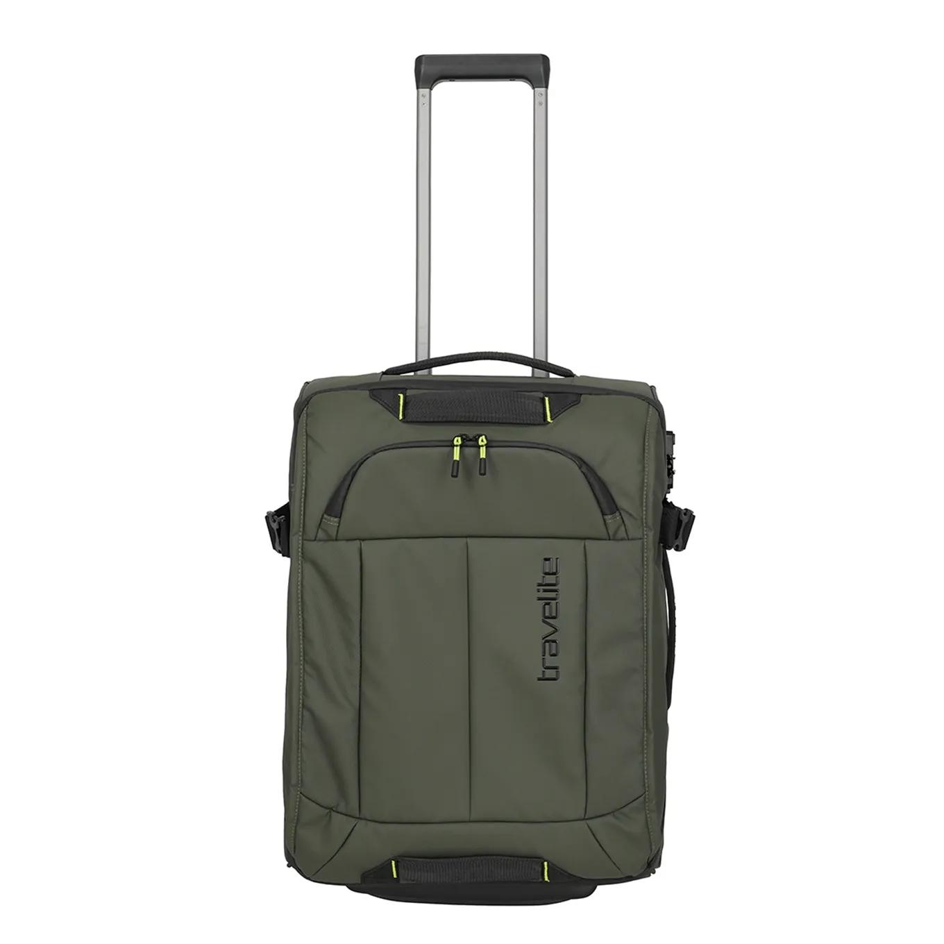 Travelite  Briize Wheeled Duffle S khaki Groen  Groen main product image