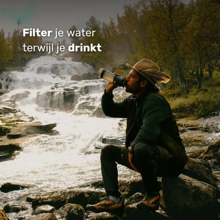 Waterfilter - Eco-Active 75cl - Acai