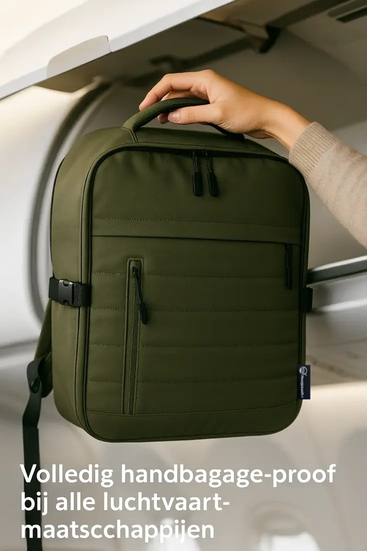 Rugzak 20L - handbagage geschikt